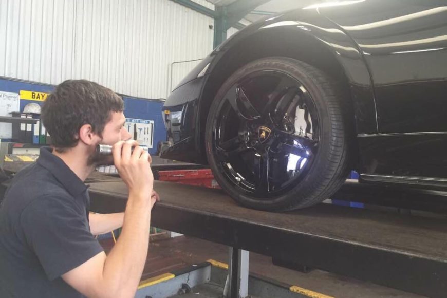 Lamborghini Murcielago MOT – Fleetcare Stockport, Manchester